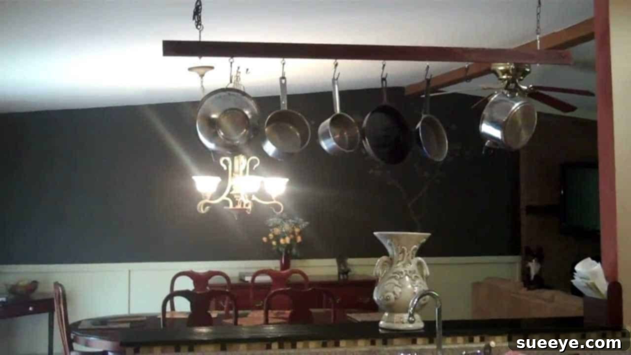 DIY Kitchen Makeover - Build Pot Rack