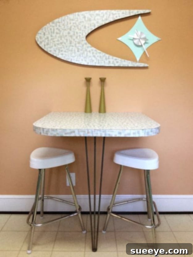 DIY Kitchen Makeover - Belart Clock Snack Bar