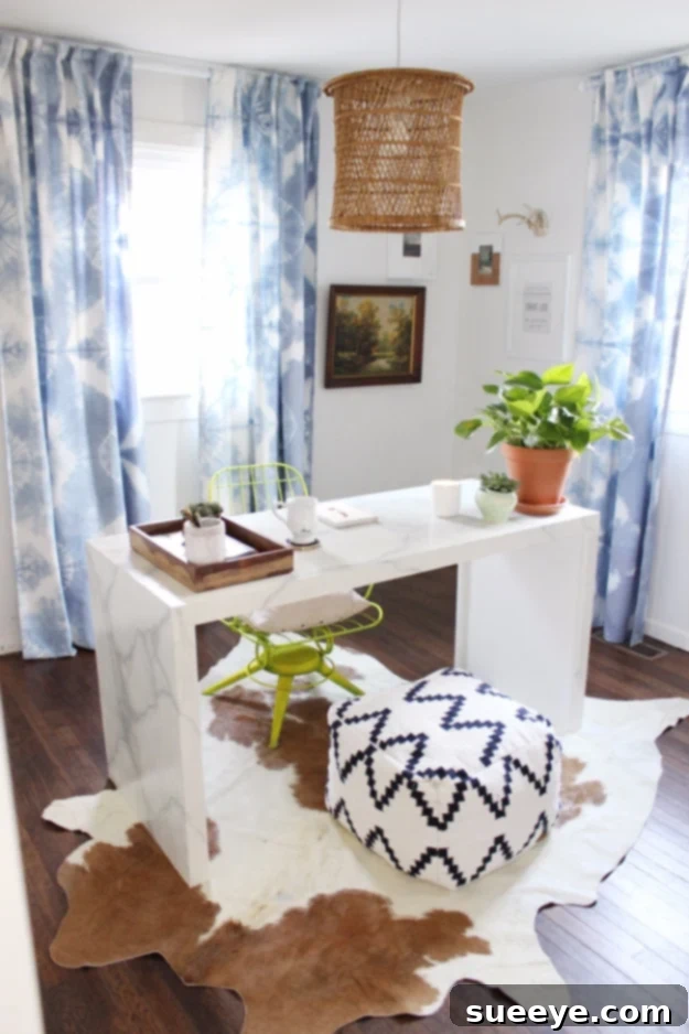 DIY Fold and Clamp Tie Dye Curtains DIY Fold and Clamp Tie Dye Curtains for a vibrant, custom look