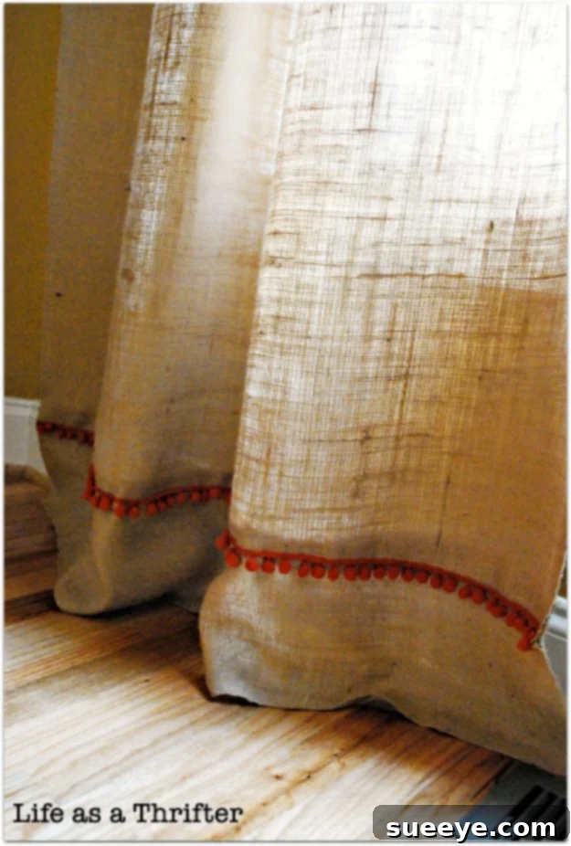 Easiest Curtains Ever Made Easiest Curtains Ever Made, perfect for quick DIY projects