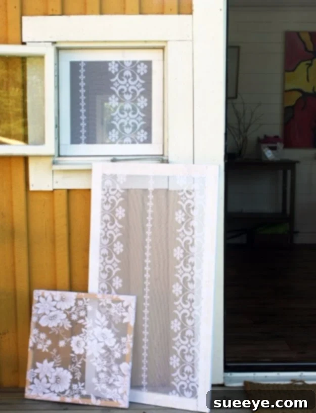 Charming Lace Window Treatments Charming lace window treatments for a delicate, vintage look