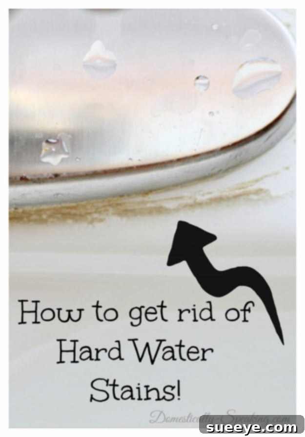 DIY Hard Water Stain Removal Simple and effective methods to remove hard water stains from various surfaces.