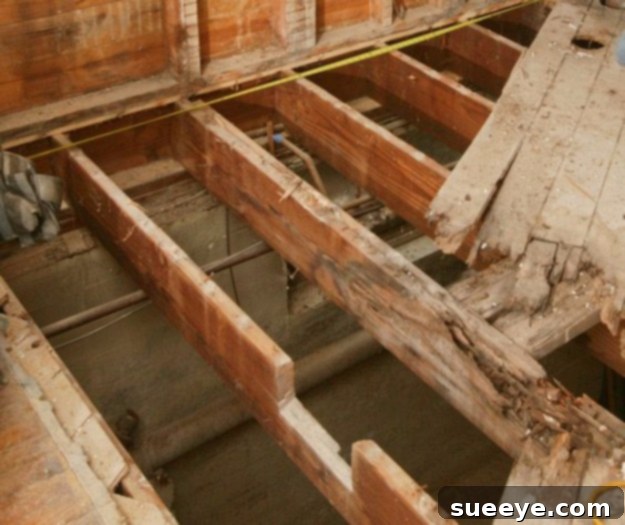 DIY Floor Joist Repair Guide Advanced DIY guide on how to repair a compromised or 'butchered' floor joist.