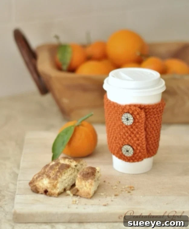 Handmade Knit Cozies - Keep Drinks Warm and Hands Comfortable Adorable Knit Coffee and Tea Cozies