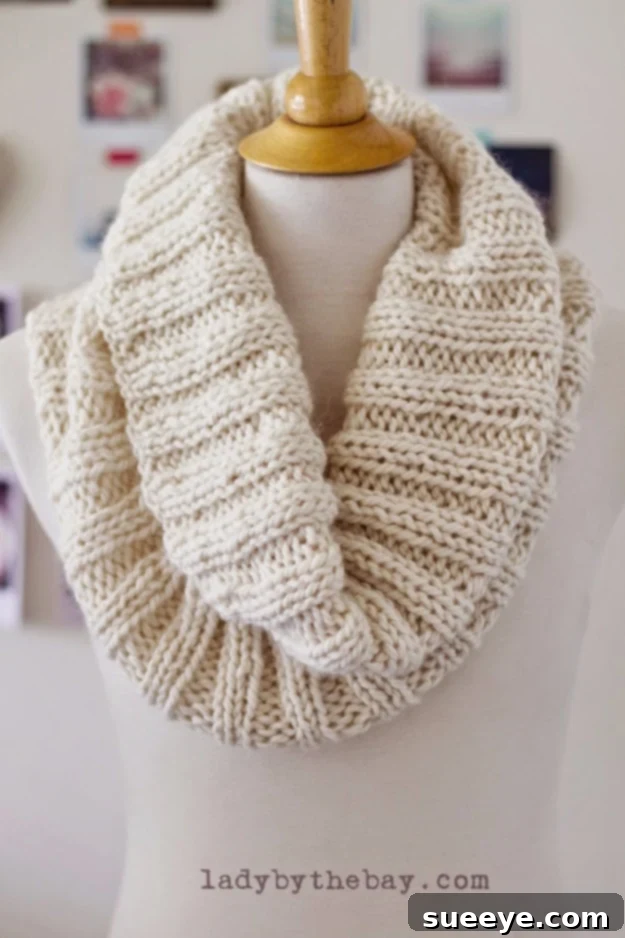 Warm Ribbed Scarf - A Timeless Knitting Project Classic Cozy Ribbed Knit Scarf Pattern