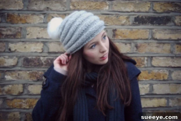 Luxurious Alpaca Beehive Hat - Stylish and Extra Warm Soft Alpaca Beehive Knitted Hat for Warmth