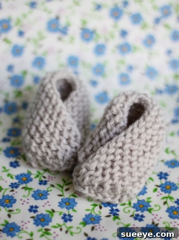 Handmade Knitted Baby Booties - Precious Gift for Little Feet Adorable Knitted Baby Booties for Newborns