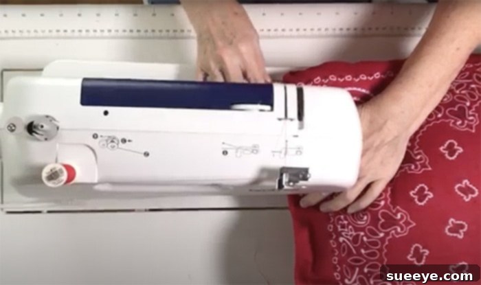 How to Make Bandana Pillows: Sew and No-Sew Options 10 No-Sew Bandana Pillow Gluing Technique