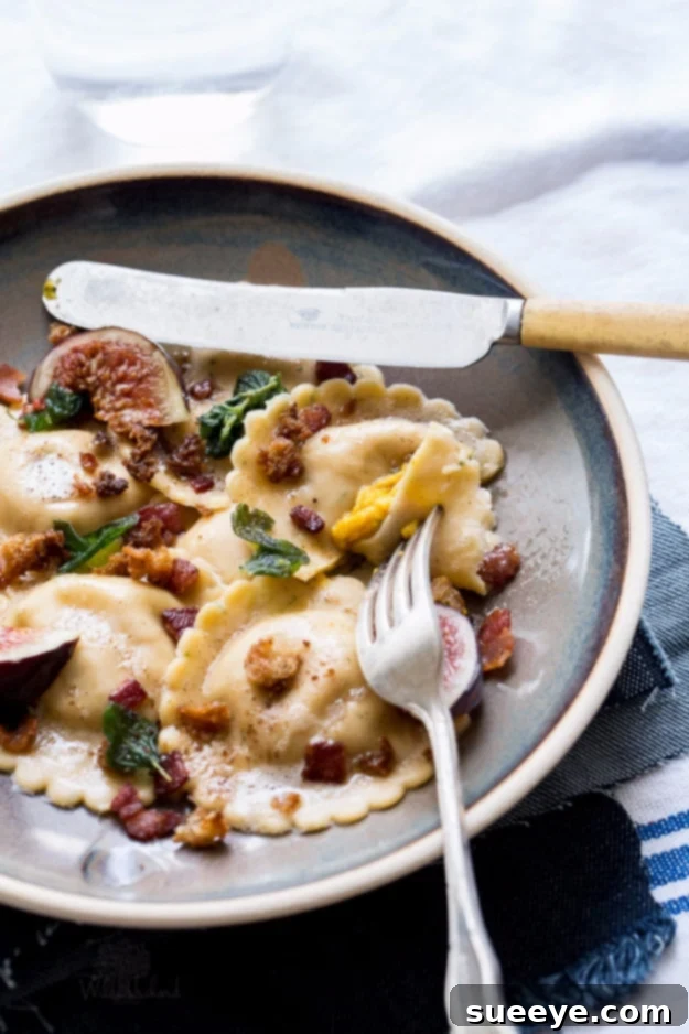 Roasted Pumpkin Ravioli - Elegant Fall Pasta Gourmet Roasted Pumpkin Ravioli, a sophisticated and comforting pasta dish perfect for fall.