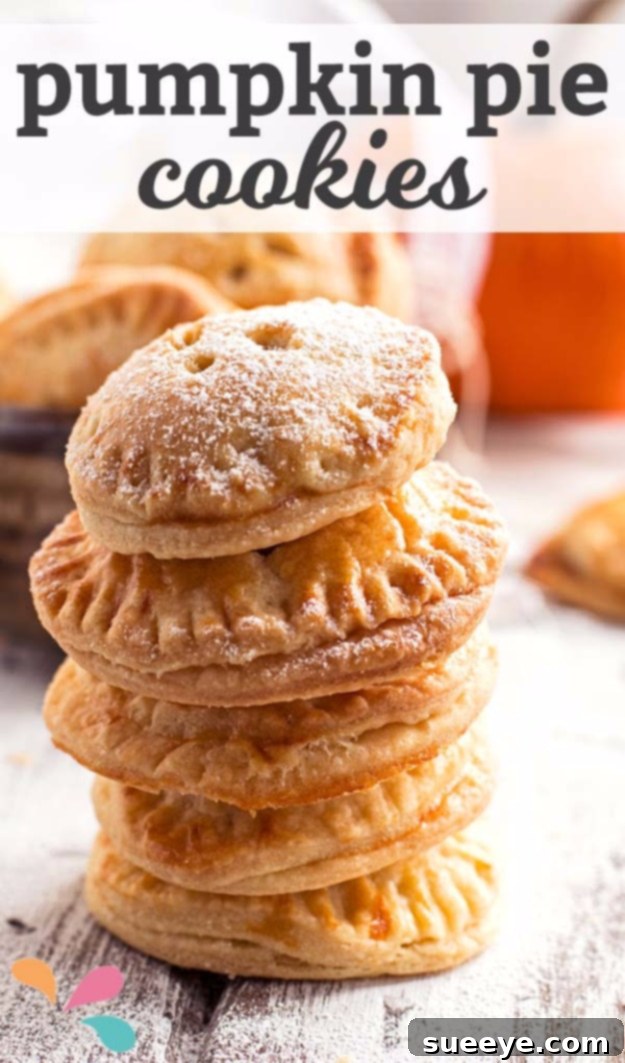 Pumpkin Pie Cookies - Easy Fall Treat Soft and chewy Pumpkin Pie Cookies, a delicious fall dessert combining pie flavors into a cookie.