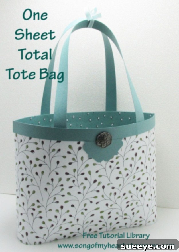 Sew a practical and economical DIY one sheet total tote bag as a gift. Simple DIY One Sheet Total Tote Bag