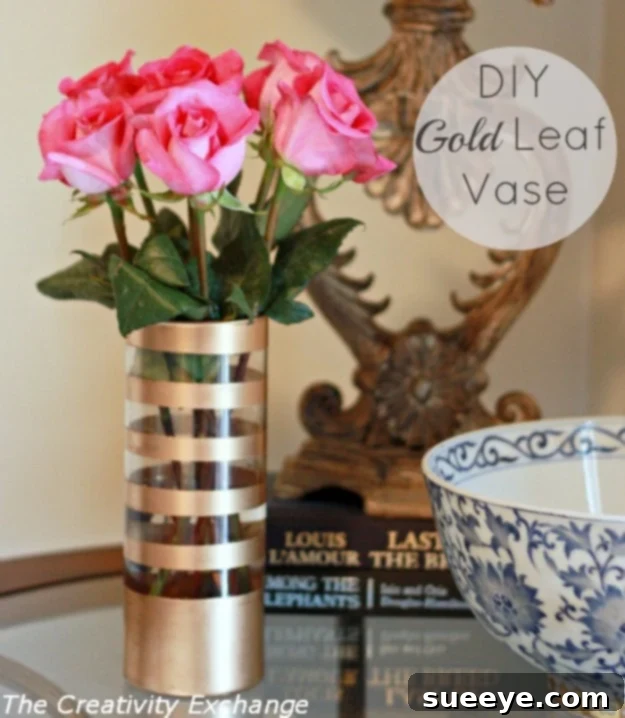 Easy Dollar Store Crafts - DIY Gold Leaf Vase - Quick And Cheap Crafts To Make, Dollar Store Craft Ideas To Make And Sell, Cute Dollar Store Do It Yourself Projects, Cheap Craft Ideas, Dollar store Decor, Easy Dollar Store Crafts - DIY Gold Leaf Vase - Quick And Cheap Crafts To Make, Dollar Store Craft Ideas To Make And Sell, Cute Dollar Store Do It Yourself Projects, Cheap Craft Ideas, Dollar store Decor,