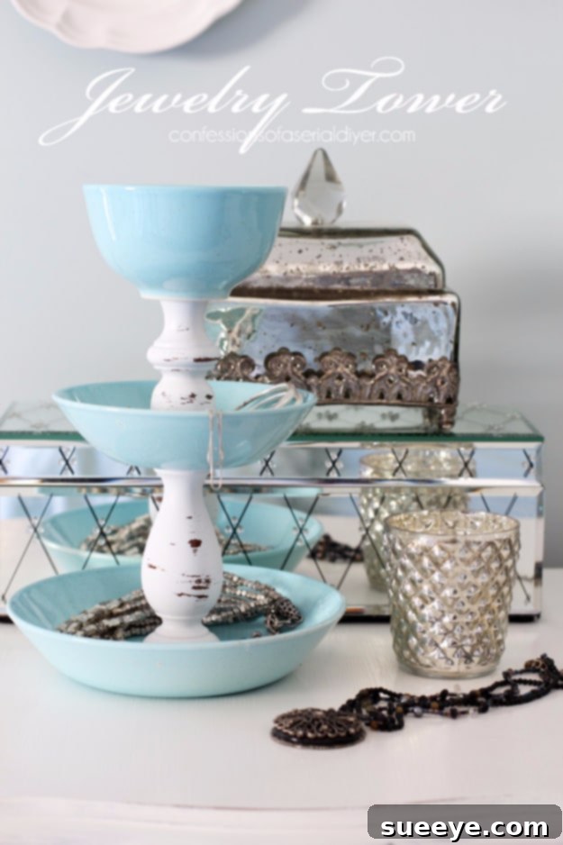 Easy Dollar Store Crafts - DIY Jewelry Tower - Quick And Cheap Crafts To Make, Dollar Store Craft Ideas To Make And Sell, Cute Dollar Store Do It Yourself Projects, Cheap Craft Ideas, Dollar store Decor, Easy Dollar Store Crafts - DIY Jewelry Tower - Quick And Cheap Crafts To Make, Dollar Store Craft Ideas To Make And Sell, Cute Dollar Store Do It Yourself Projects, Cheap Craft Ideas, Dollar store Decor,