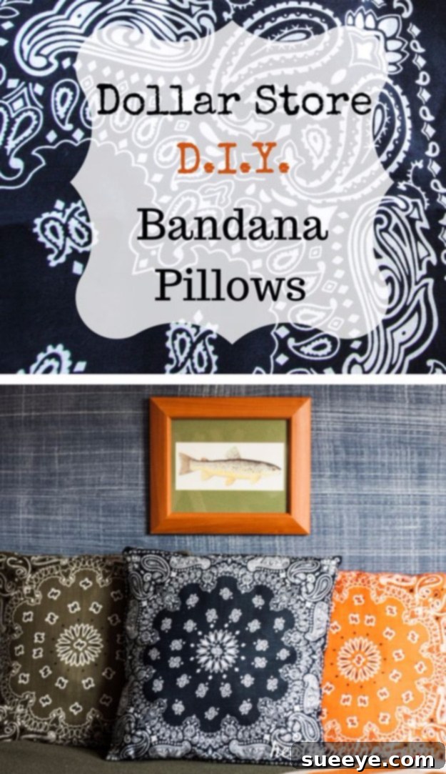 Easy Dollar Store Crafts - DIY Dollar Store Bandana Pillows - Quick And Cheap Crafts To Make, Dollar Store Craft Ideas To Make And Sell, Cute Dollar Store Do It Yourself Projects, Cheap Craft Ideas, Dollar store Decor, Easy Dollar Store Crafts - DIY Dollar Store Bandana Pillows - Quick And Cheap Crafts To Make, Dollar Store Craft Ideas To Make And Sell, Cute Dollar Store Do It Yourself Projects, Cheap Craft Ideas, Dollar store Decor,