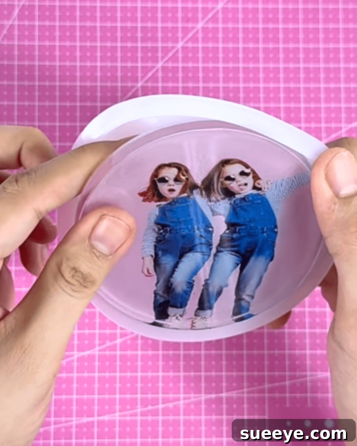 Custom Photo Resin Coasters Made Easy 8 DIY Resin Coaster with Picture: Final Product