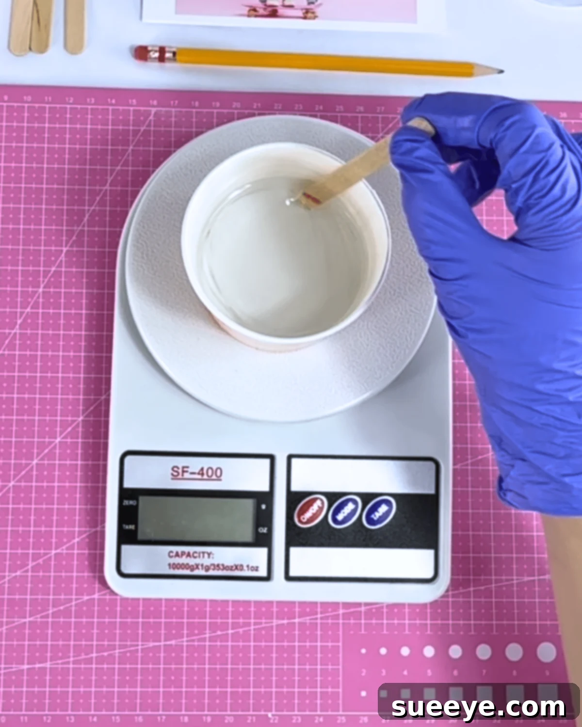 Custom Photo Resin Coasters Made Easy 2 How to Make Photo Resin Coaster: Mixing Epoxy Resin