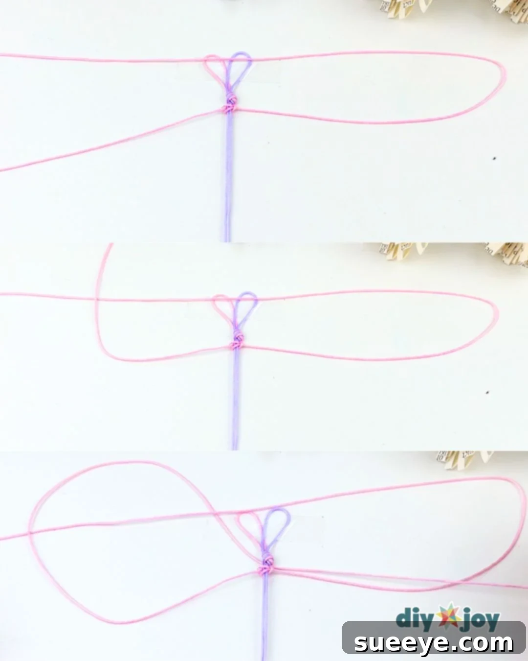 easy friendship macrame bracelet consistency check