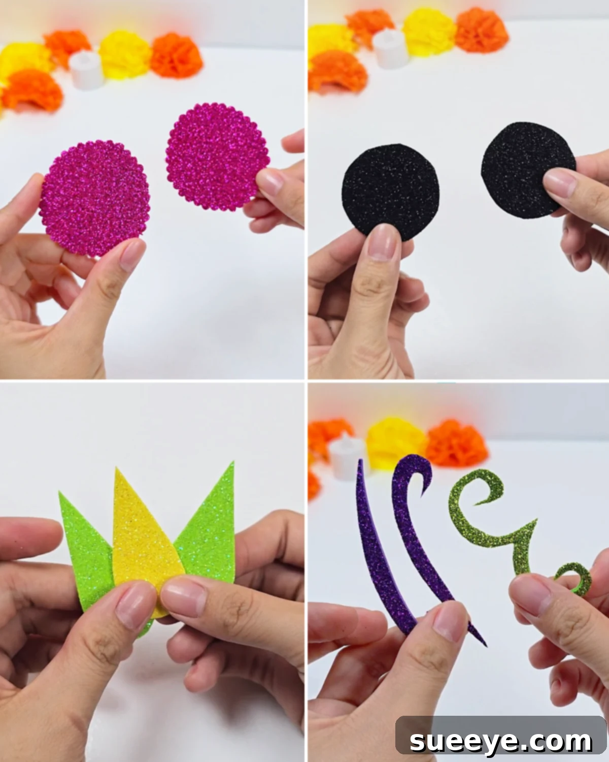 Crafty Calaveras from Egg Cartons 3 Simple DIY Sugar Skull from Egg Tray Tutorial