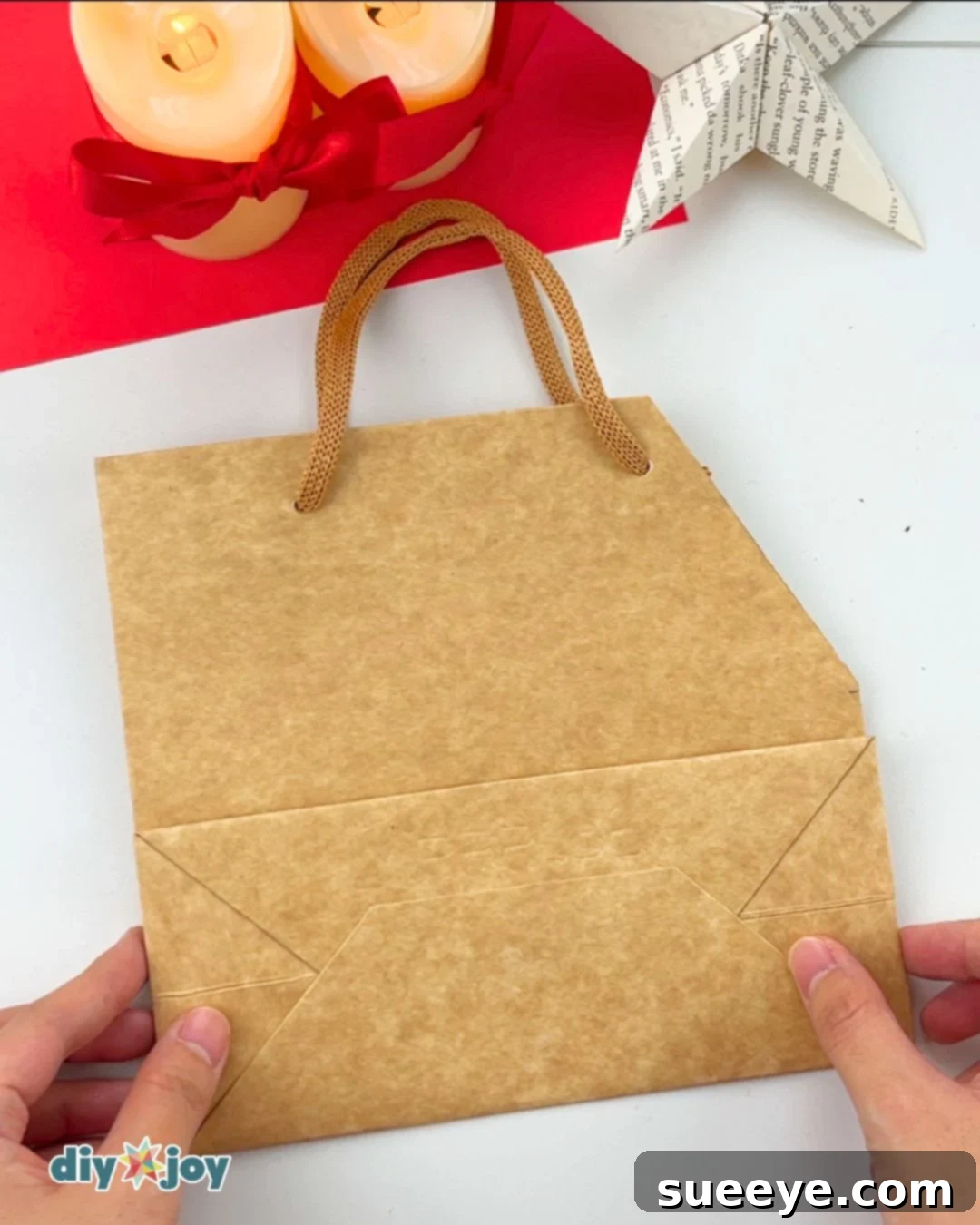 Paper Bag Christmas Craft