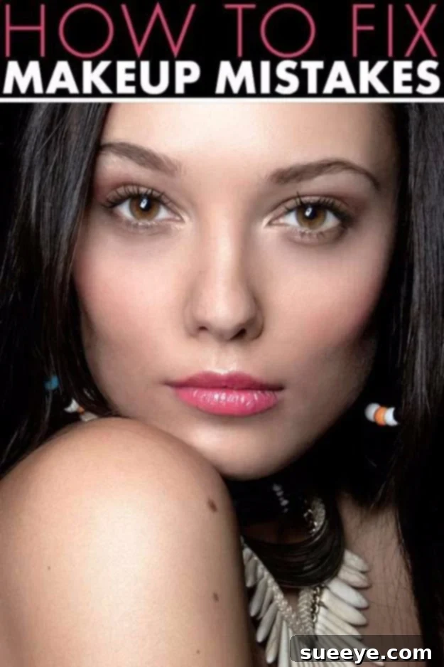 DIY Beauty Hack: Fix Make Up Blunders On The Go using simple items