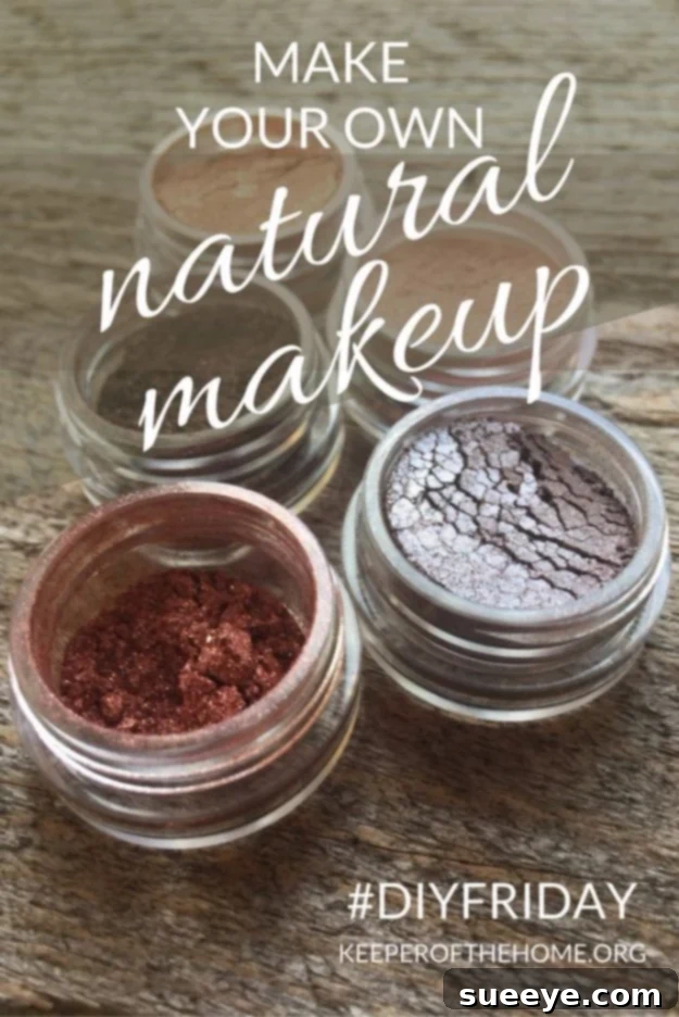 DIY Beauty Hack: Make Your Own Natural Make Up using simple ingredients