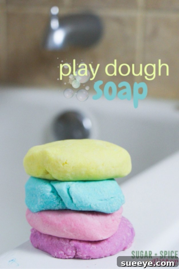 Bath Time Play Dough: Creative Fun in the Tub DIY Bath Time Play Dough for Kids - Sensory Activity for Bathtub - Non-Toxic Craft