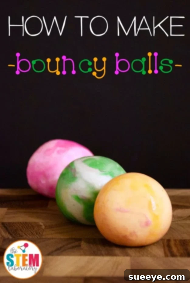 DIY Bouncy Balls: A Science & Play Project How to Make DIY Bouncy Balls for Kids - Science Experiment & Fun Craft