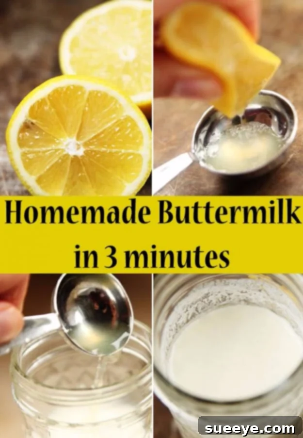 How to make homemade buttermilk quickly