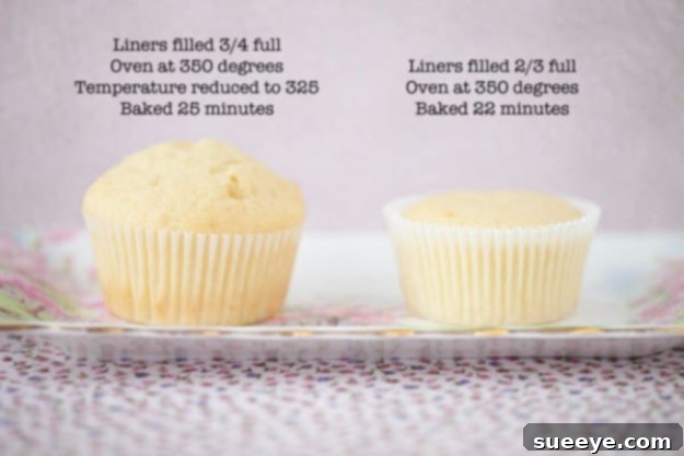 Tips for baking perfectly domed cupcakes