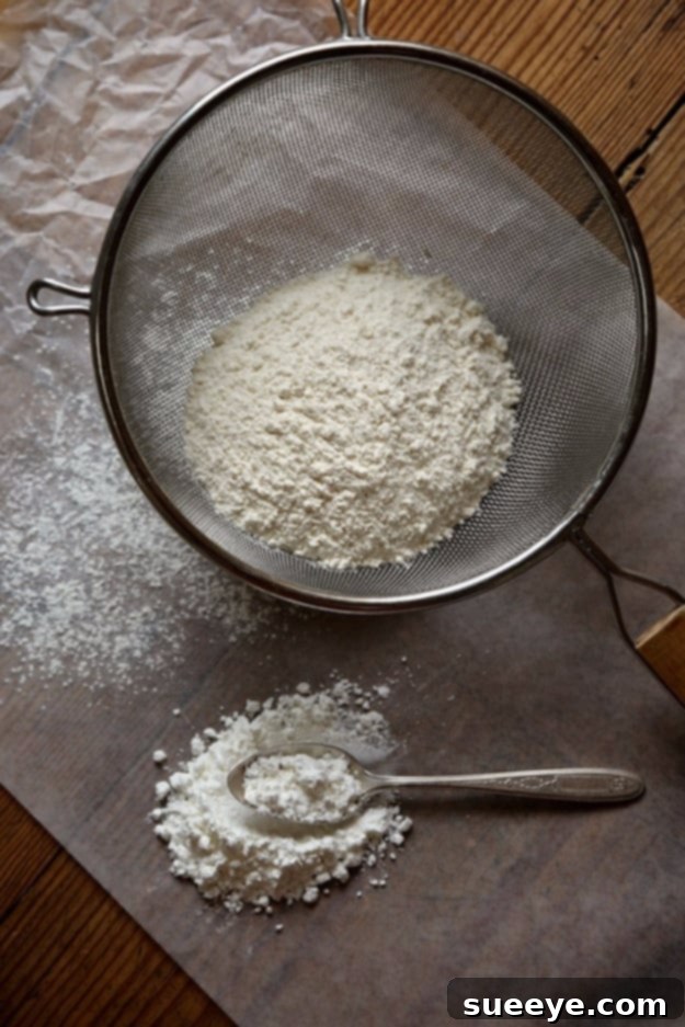 DIY cake flour substitute recipe for tender cakes