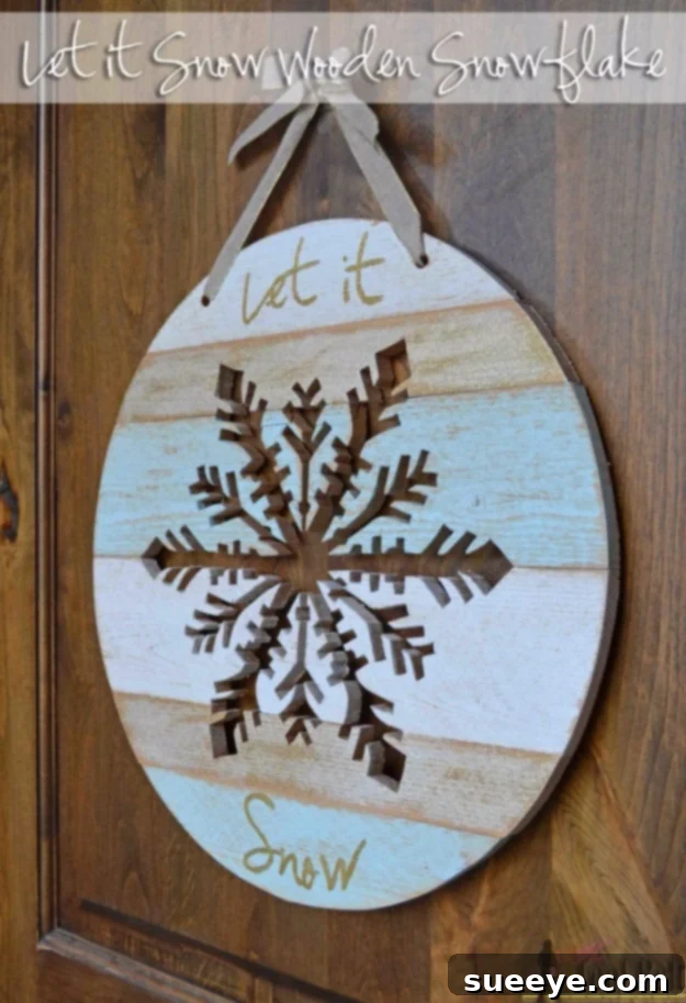 Best DIY Snowflake Decorations, Ornaments and Crafts - Wooden Snowflake Door Hanger - Paper Crafts with Snowflakes, Pipe Cleaner Projects, Mason Jars and Dollar Store Ideas - Easy DIY Ideas to Decorate for Winter#winter #crafts #diy Best DIY Snowflake Decorations, Ornaments and Crafts - Wooden Snowflake Door Hanger - Paper Crafts with Snowflakes, Pipe Cleaner Projects, Mason Jars and Dollar Store Ideas - Easy DIY Ideas to Decorate for Winter#winter #crafts #diy