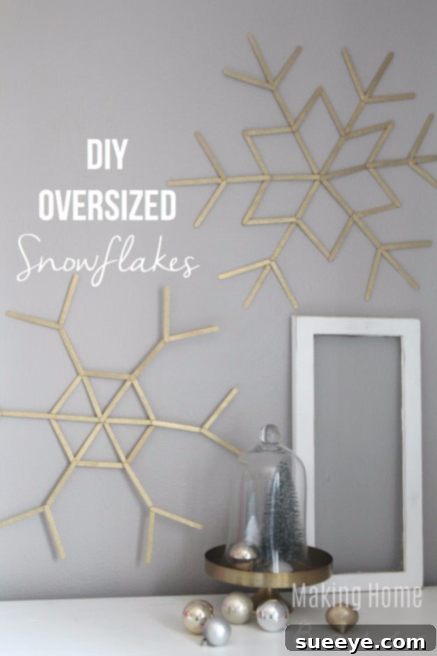 Best DIY Snowflake Decorations, Ornaments and Crafts - DIY Oversized Snowflakes - Paper Crafts with Snowflakes, Pipe Cleaner Projects, Mason Jars and Dollar Store Ideas - Easy DIY Ideas to Decorate for Winter#winter #crafts #diy Best DIY Snowflake Decorations, Ornaments and Crafts - DIY Oversized Snowflakes - Paper Crafts with Snowflakes, Pipe Cleaner Projects, Mason Jars and Dollar Store Ideas - Easy DIY Ideas to Decorate for Winter#winter #crafts #diy