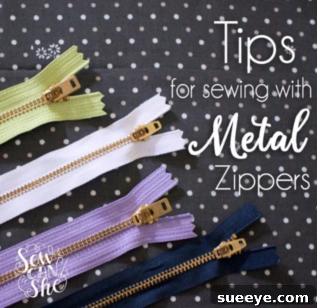 Master Sewing Metal Zippers: Avoid Common Pitfalls Sewing Metal Zippers: Tips for Smooth Installation and Professional Results