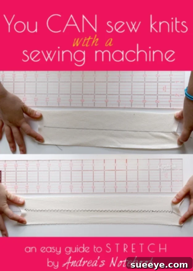 Sewing Knits: Tackle Stretchy Fabrics Like a Pro with Your Machine Sewing Knit Fabrics: Tips for Using Your Sewing Machine with Stretchy Materials