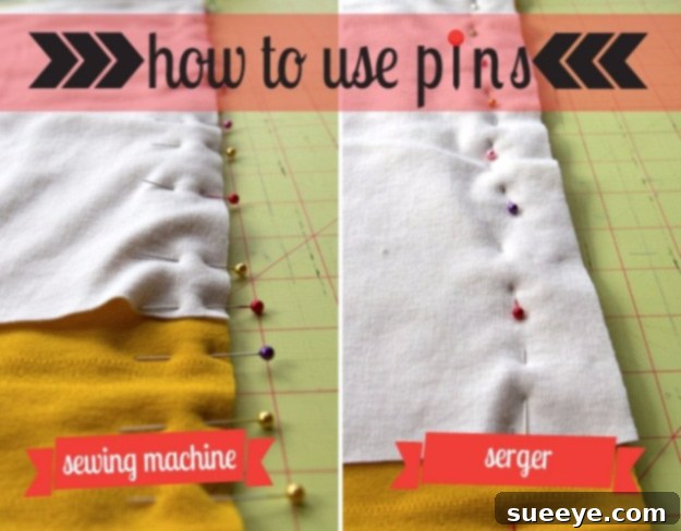 Use Sewing Pins Effectively for Accurate & Smooth Seams Sewing Pins: Best Practices for Pin Placement and Fabric Security