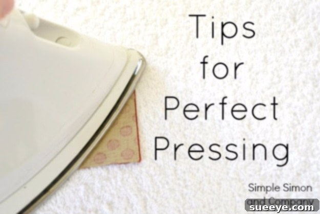 Perfect Pressing: Key to Professional Sewing Finishes Sewing Ironing Tips: Achieve Perfect Pressing for Professional Seams