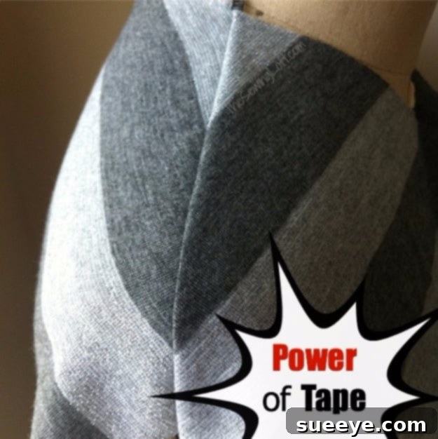 Power of Stay Tape: Stabilize Your Sewing Projects Sewing Hack: Utilize Stay Tape to Prevent Stretching on Fabric Edges