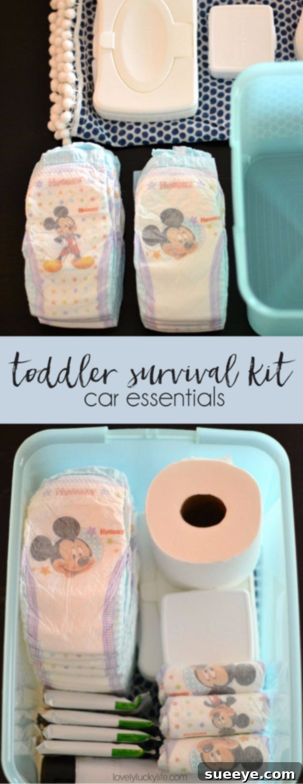 Essential Toddler Survival Kit for Car Travel