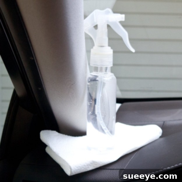 Homemade Car Window Defogger Spray