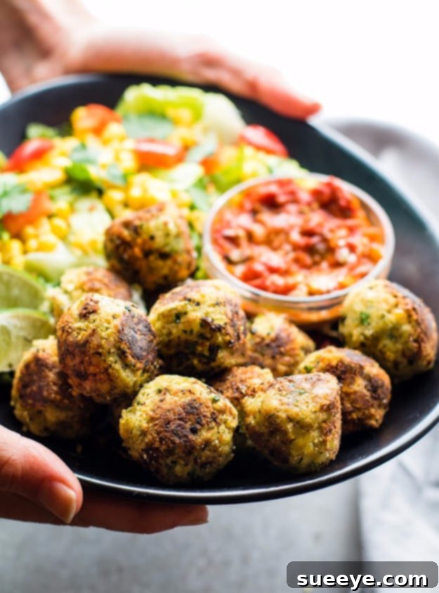 Mexican Vegan Falafel Bites - Flavorful & Healthy Mexican Vegan Falafel Bites - creative and healthy plant-based snack or meal