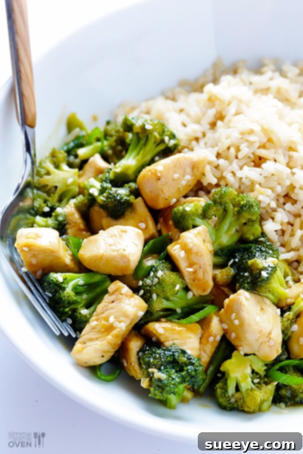 12 Minute Chicken & Broccoli - Quick Stir-Fry 12 Minute Chicken And Broccoli - super fast healthy stir-fry