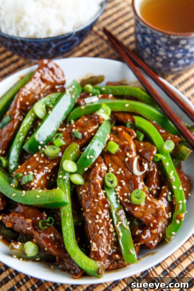 Quick Beef & Pepper Stir Fry - Speedy & Savory Quick And Easy Beef And Pepper Stir Fry - fast and delicious weeknight meal