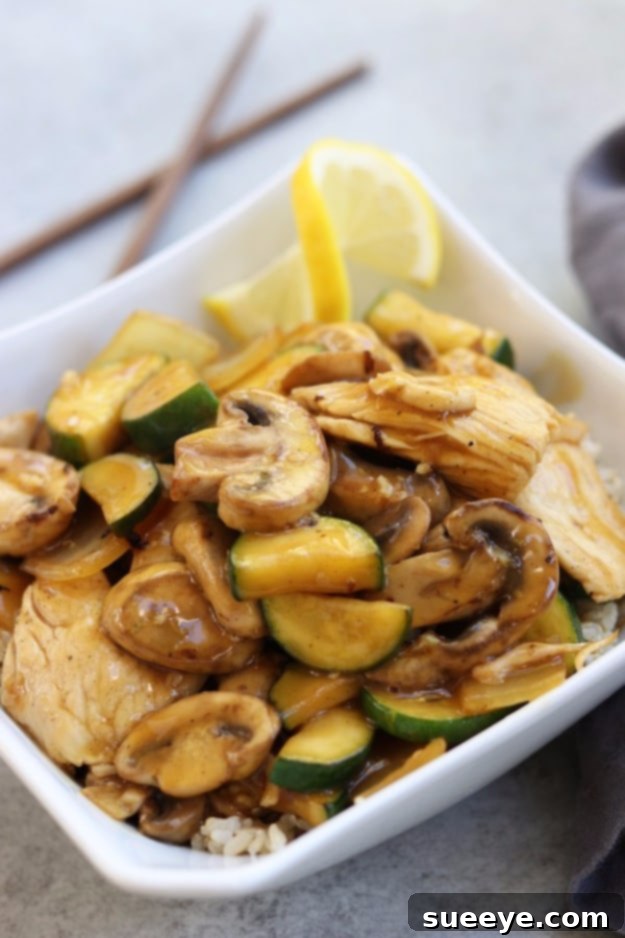 Lemon Chicken Stir Fry - Zesty & Quick Lemon Chicken Stir Fry - bright and healthy weeknight meal