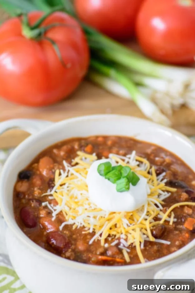 30 Minute Chili - Quick Comfort Food 30 Minute Chili - super quick and healthy clean eating recipe