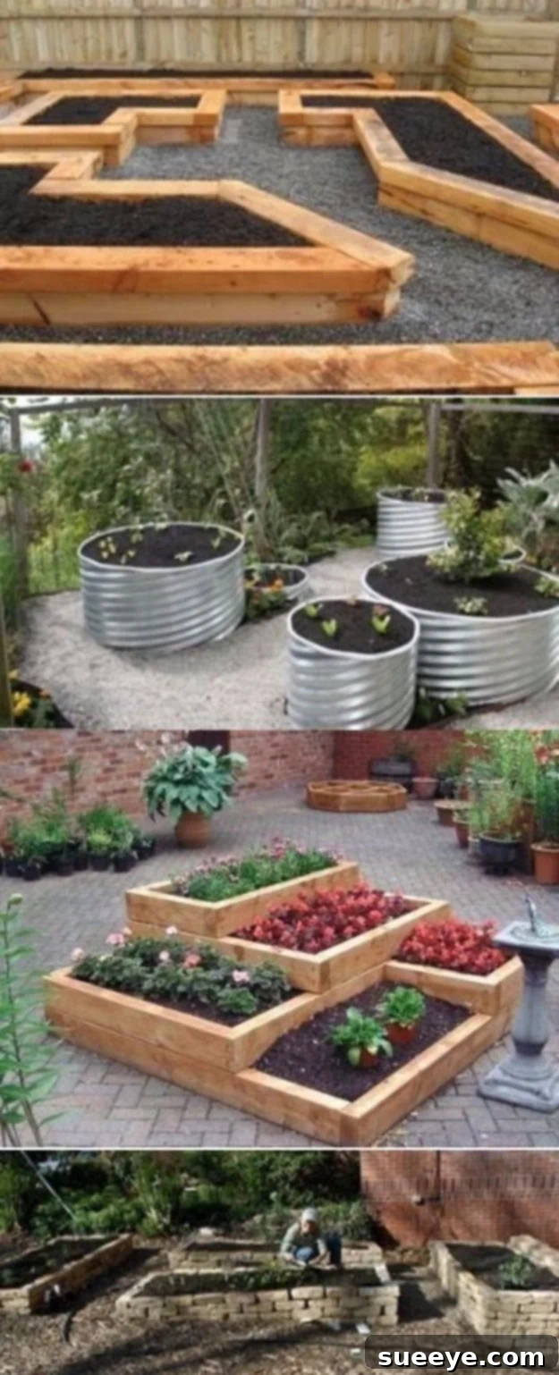 DIY Raised Garden Beds - Productive Gardening DIY raised garden beds for improved soil, drainage, and easy gardening