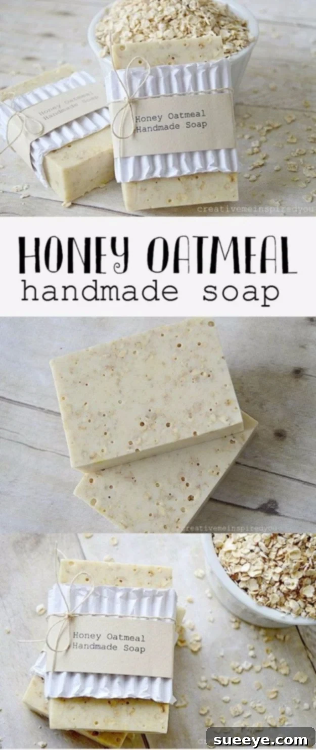DIY Honey Oatmeal Soap Handmade Honey Oatmeal Soap bars