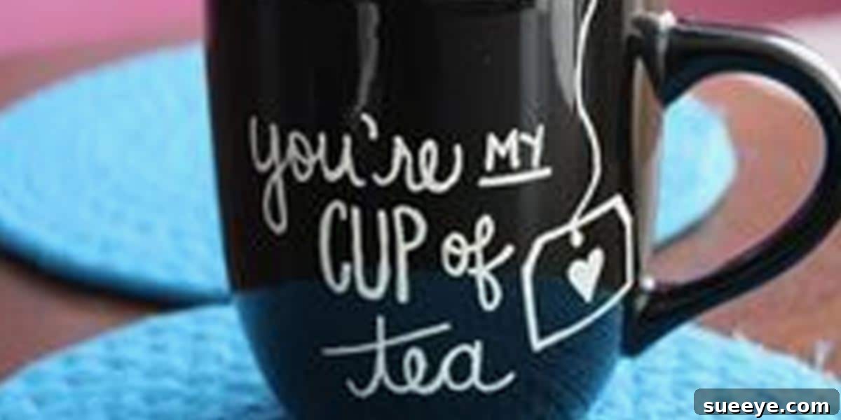 DIY Sharpie Mug for personalized gifts