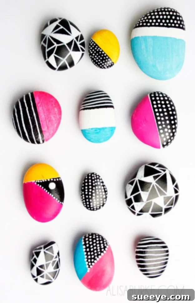 Sharpie Painted Rocks art