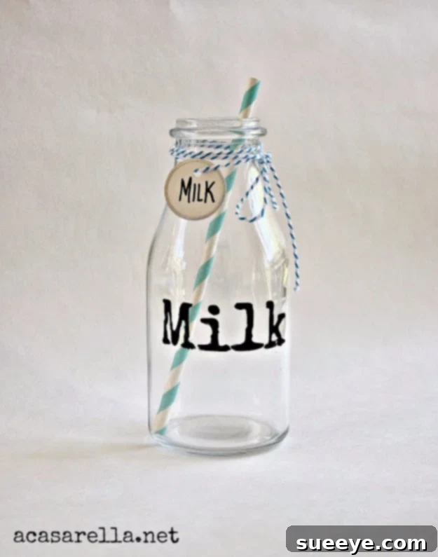 Sharpie Painted Labels for storage