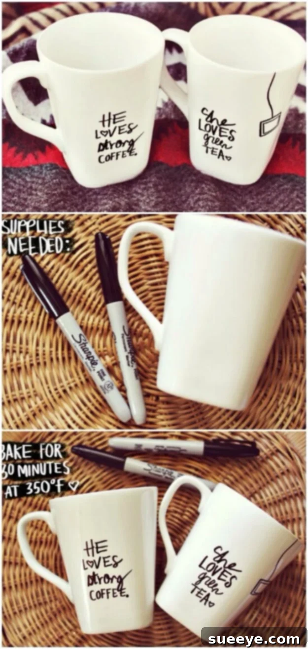 Personalized Sharpie Mug DIY